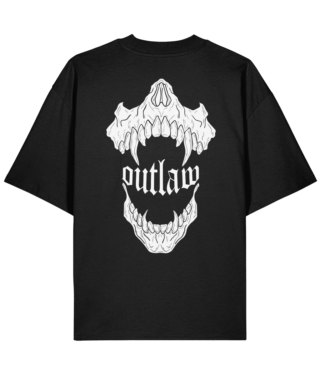 OUTLAW-jaw // black tee
