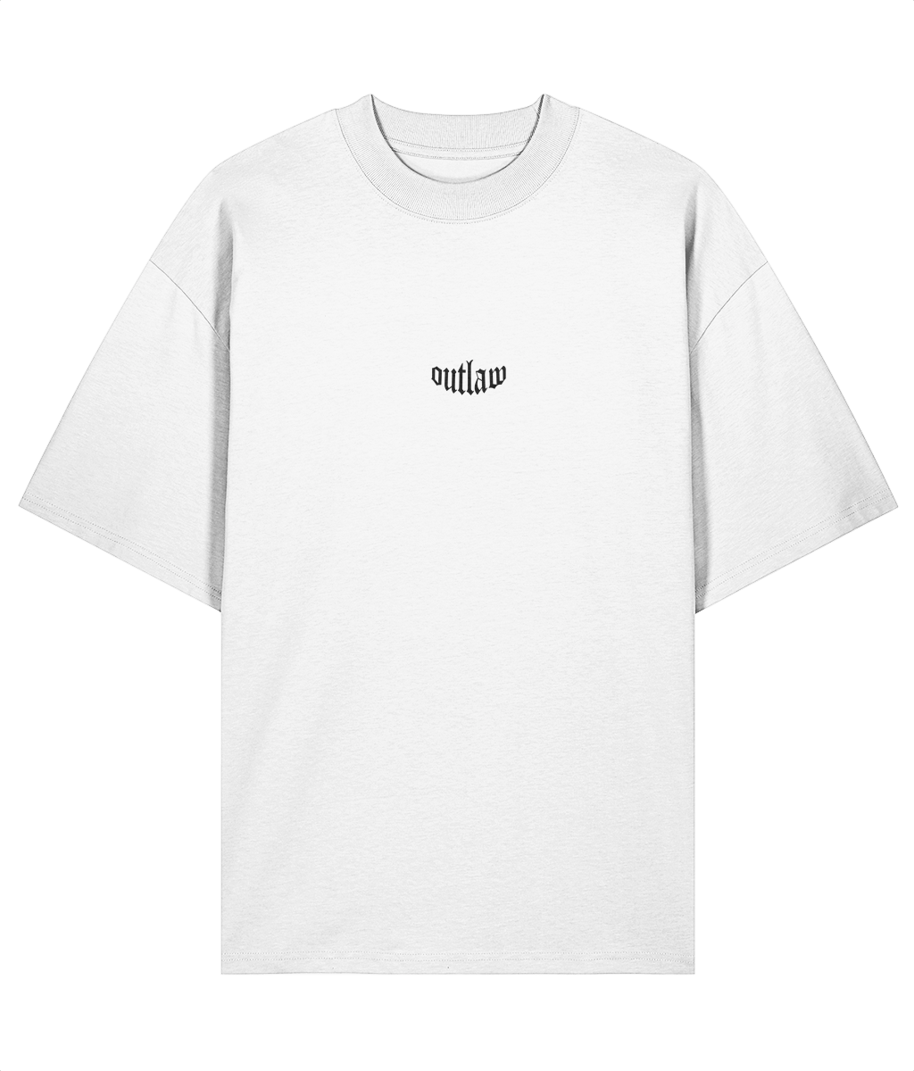 OUTLAW-jaw // white tee