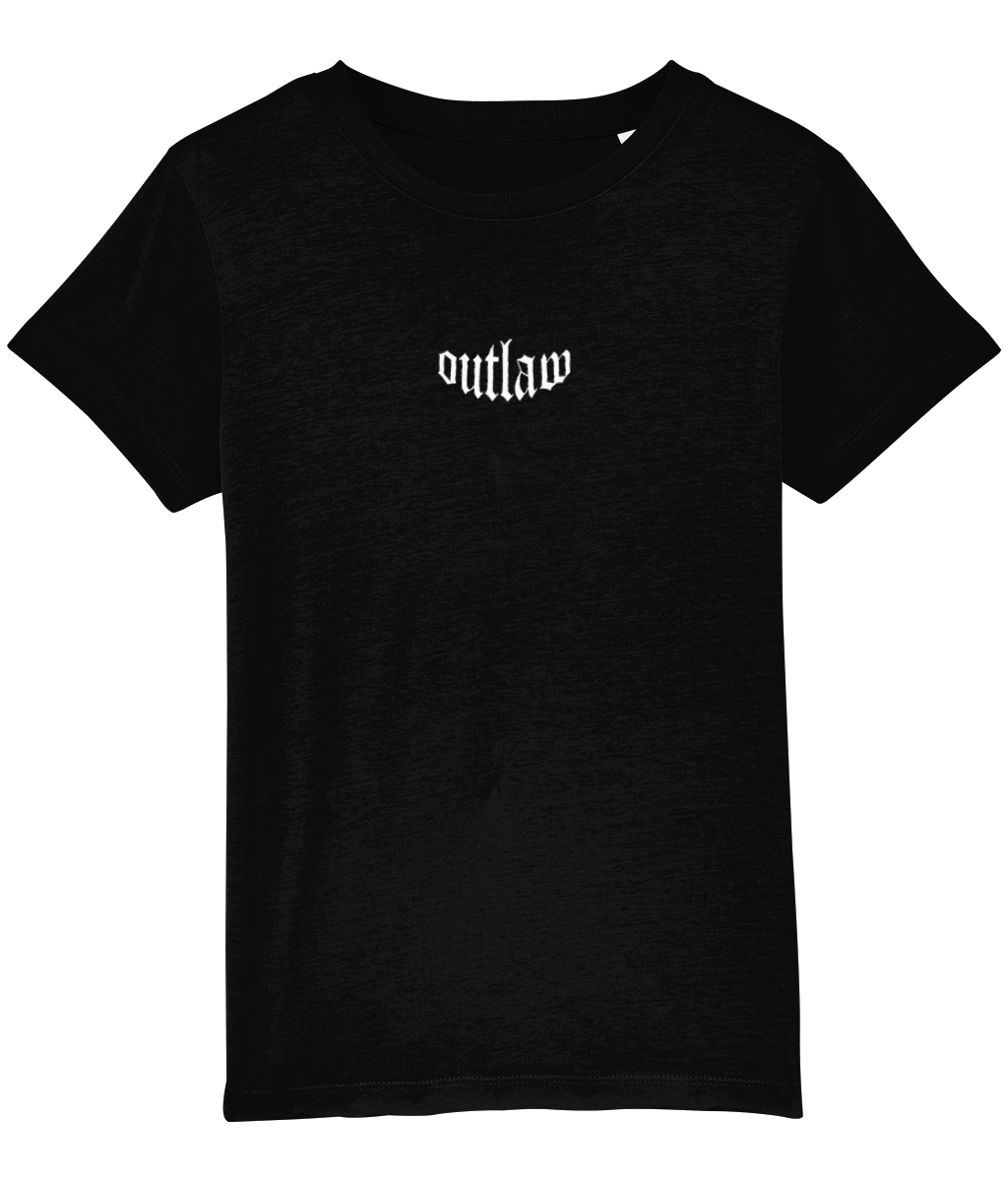 OUTLAW-jaw // little outlaw black tee